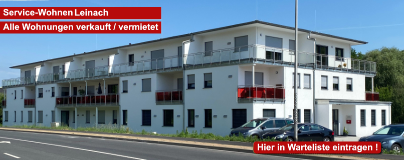 Service-Wohnen Leinach Miete Warteliste Seniorenanlage barrierefrei wohnen wohnung mietwohnung seniorenheim
